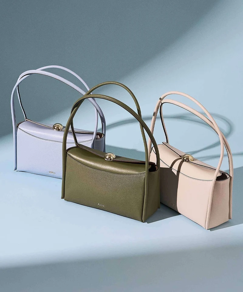 Furla Nicole M Sac porté épaule carta da zucchero