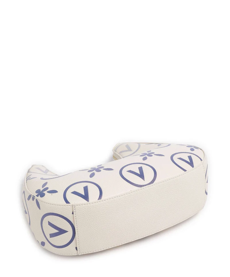 Valentino Bags Samba Re Print Sac porté épaule ecru/bluette
