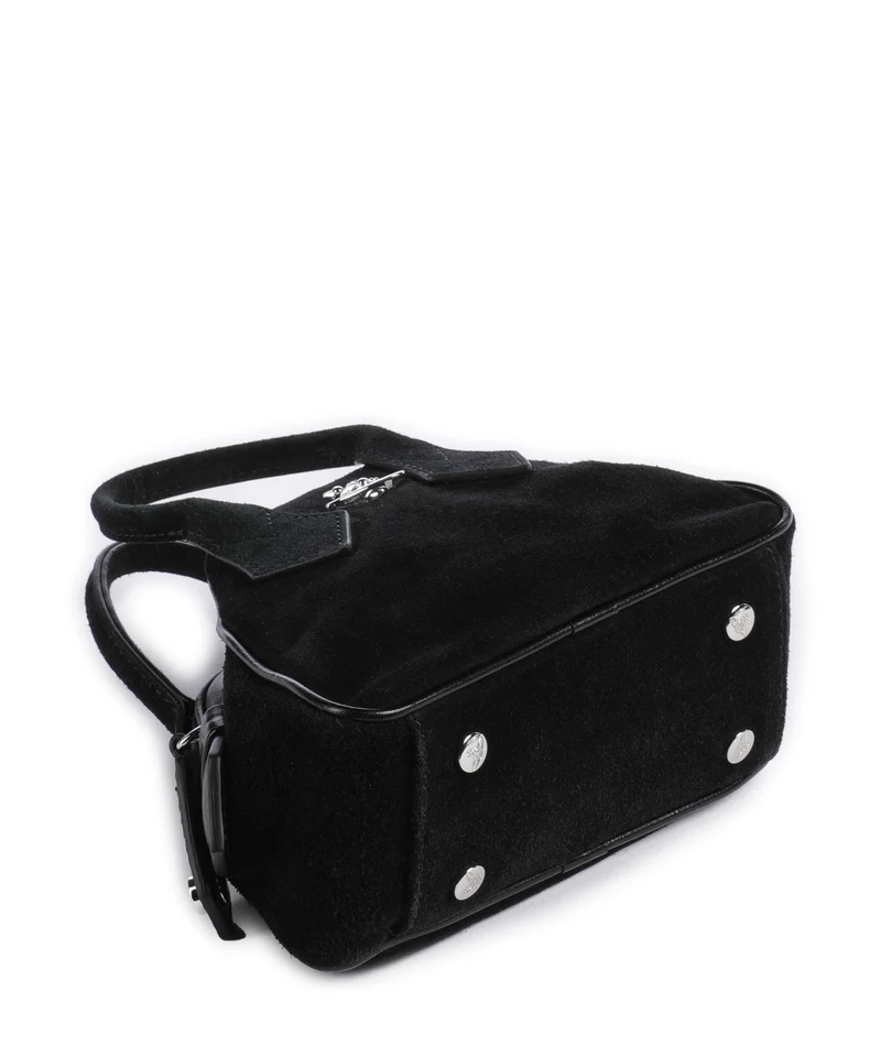 Vivienne Westwood Yasmine Suede Mini Sac bandoulière black