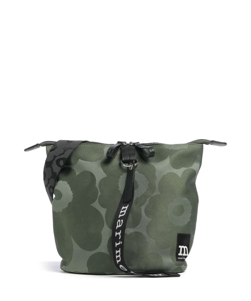 Marimekko Carry All Unikko Sac bandoulière green/light green
