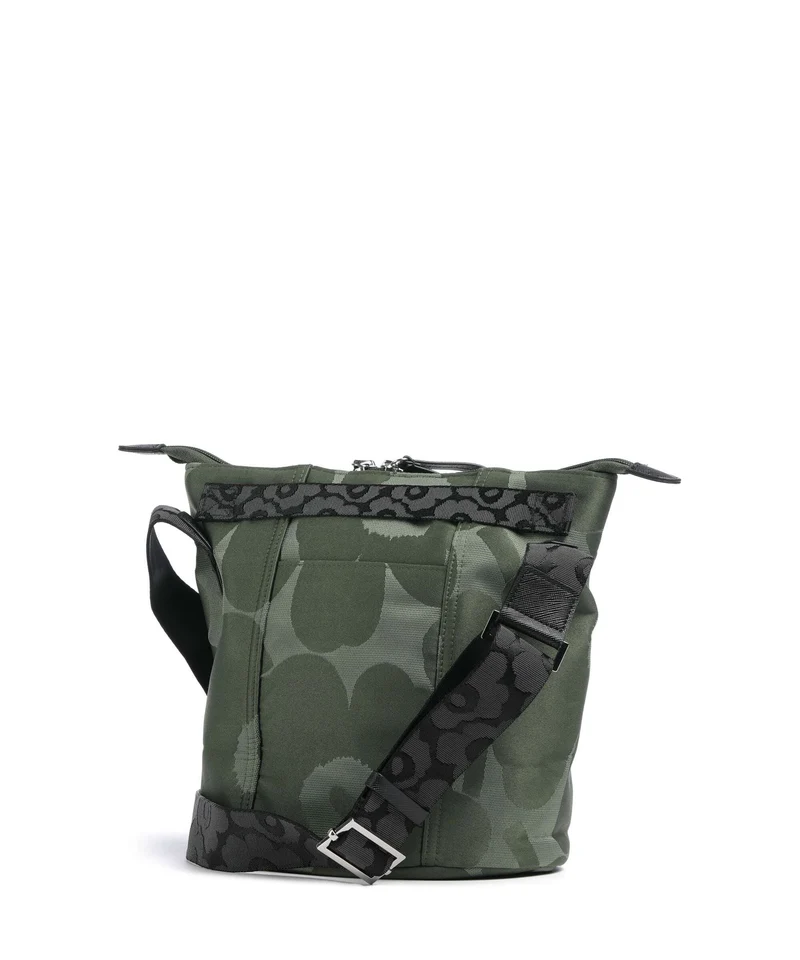 Marimekko Carry All Unikko Sac bandoulière green/light green