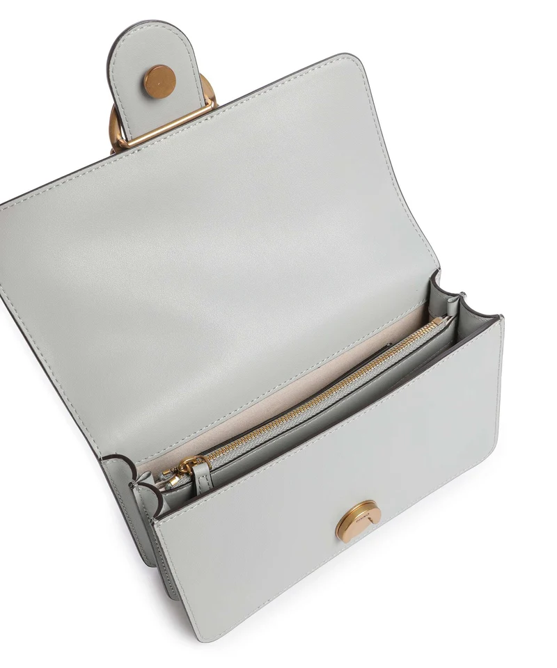 Pinko Love One Mini Sac bandoulière grigio perla/antique gold