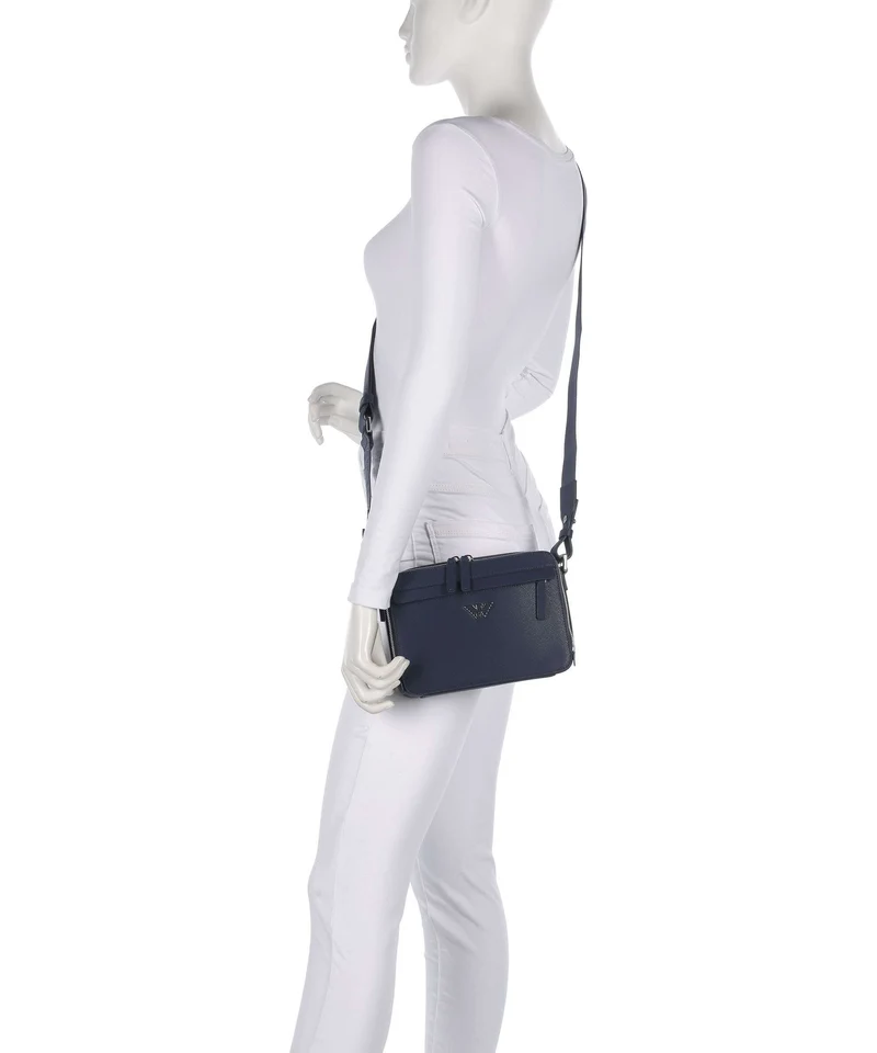 Emporio Armani Business Regenerated Sac bandoulière medieval blue