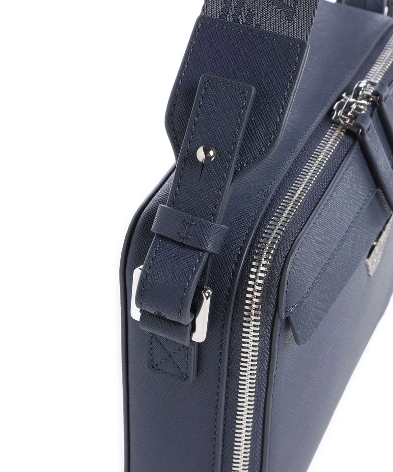 Emporio Armani Business Regenerated Sac bandoulière medieval blue