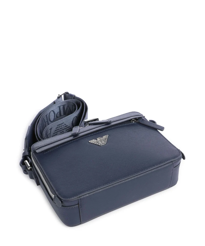 Emporio Armani Business Regenerated Sac bandoulière medieval blue
