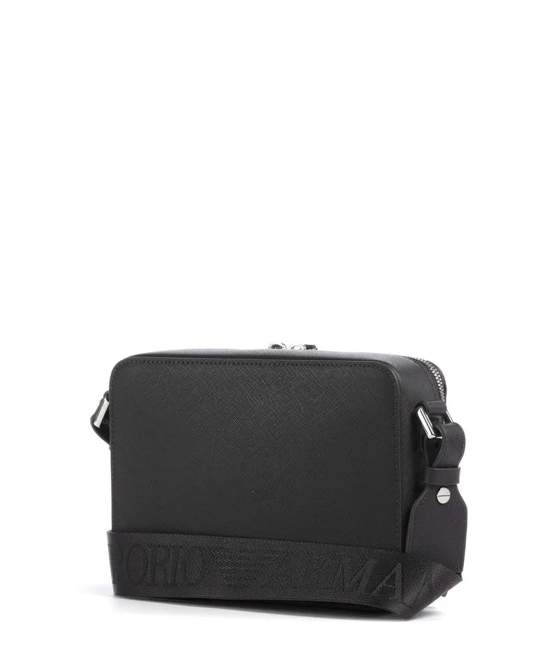Emporio Armani Business Regenerated Sac bandoulière ebony