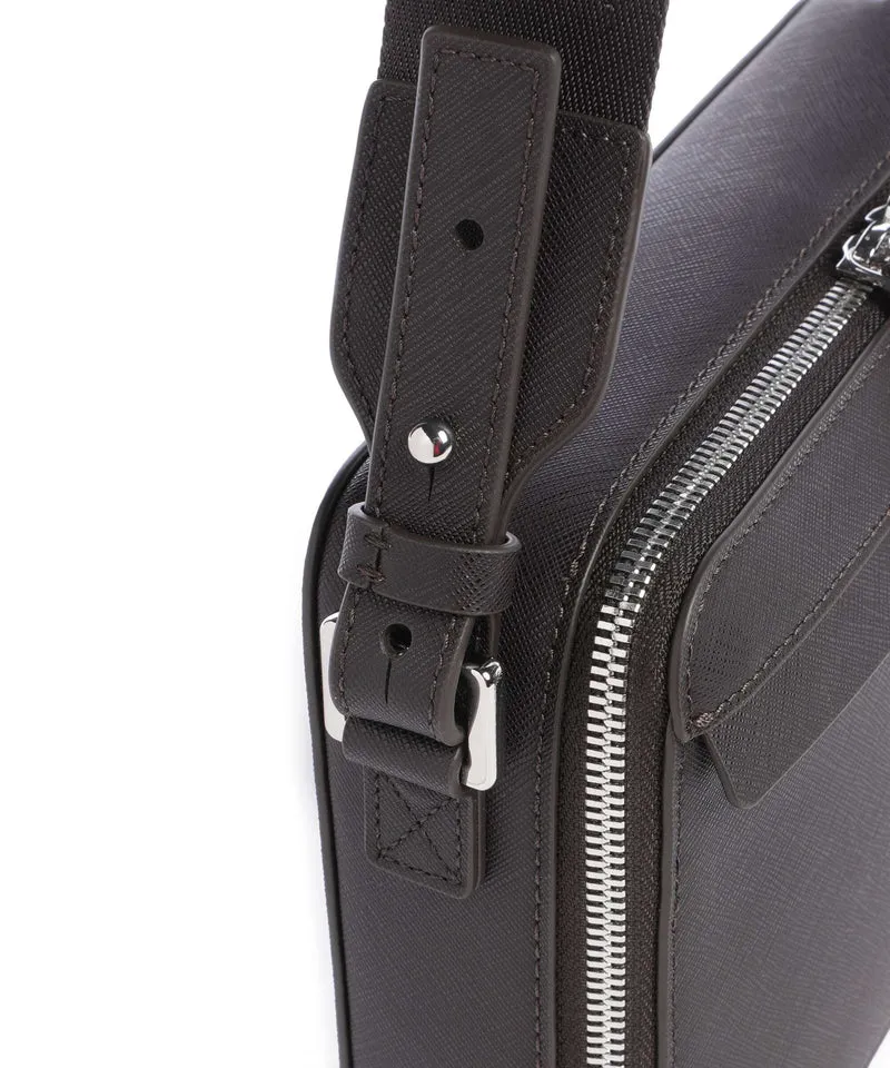 Emporio Armani Business Regenerated Sac bandoulière ebony