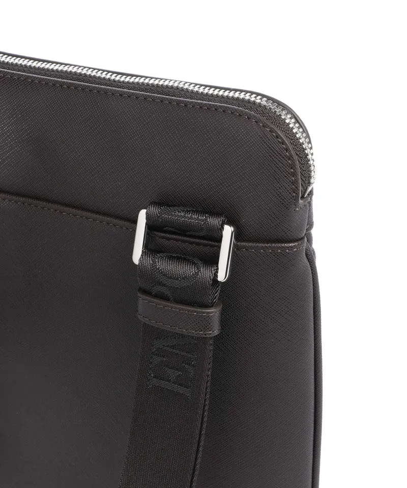 Emporio Armani Business Regenerated Sac bandoulière ebony