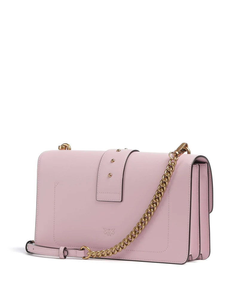Pinko Love One Classic Sac bandoulière rosa chiaro/antique gold