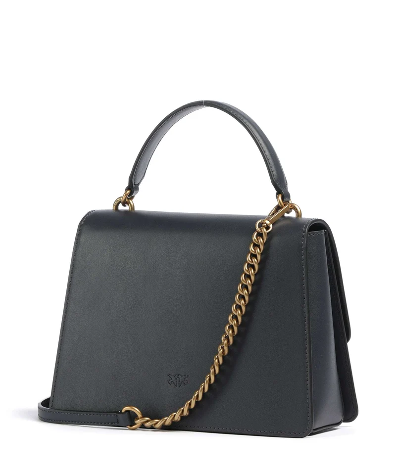 Pinko Love One Classic Sac à main grigio asfalto/antique gold