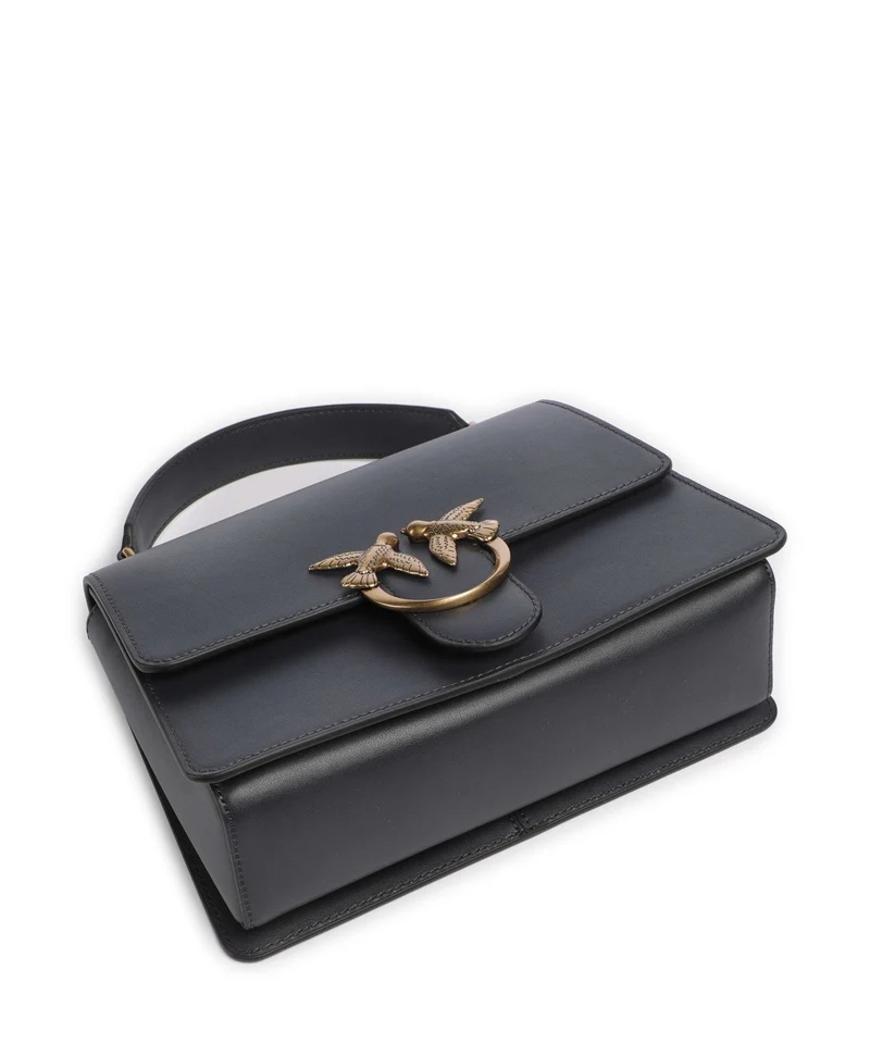 Pinko Love One Classic Sac à main grigio asfalto/antique gold