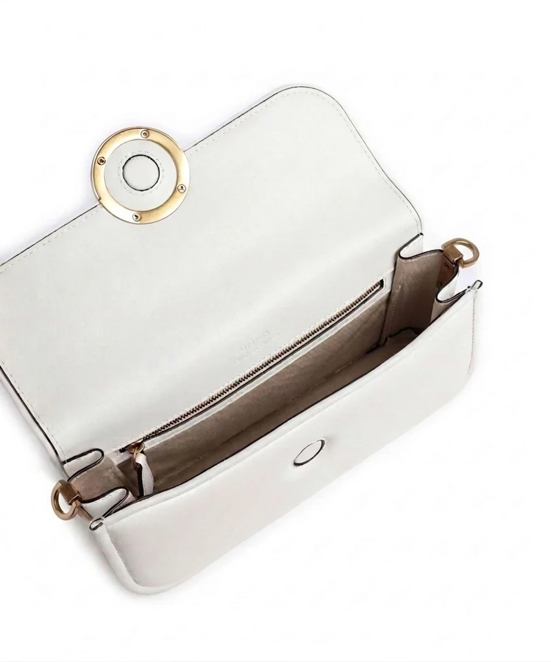 Pinko Love Box Horizontal Sac porté épaule bianco nembo/antique gold