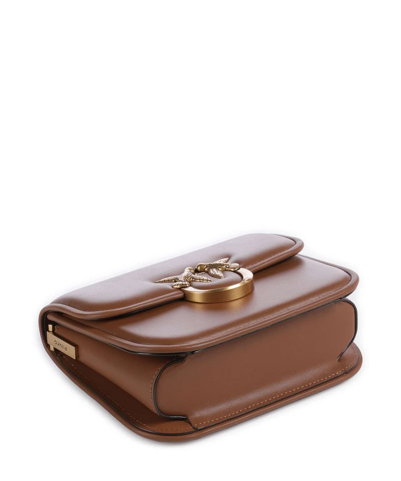 Pinko Love One Mini Sac bandoulière marrone/leone/antique gold
