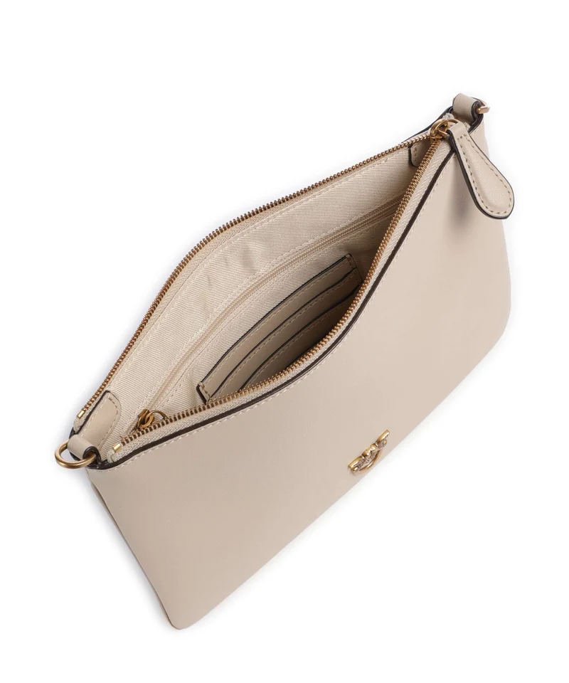 Pinko Flat Classic Sac bandoulière beige/grigio fumo/antique gold