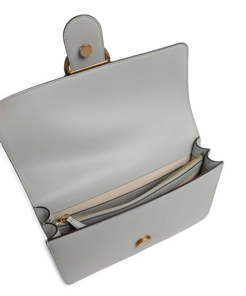 Pinko Love One Classic Sac bandoulière grigio perla/antique gold