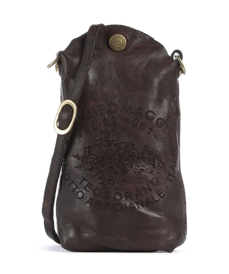 Campomaggi Pochette telephone brown