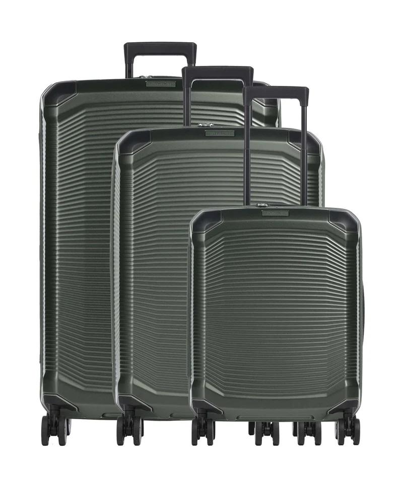 Travelite Millenium Set de valise (4 roues) pine green