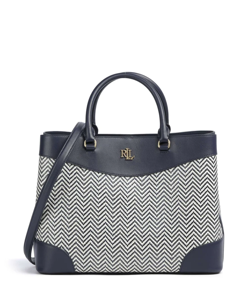 Lauren Ralph Lauren Marcy 36 Sac à main refined navy/soft white