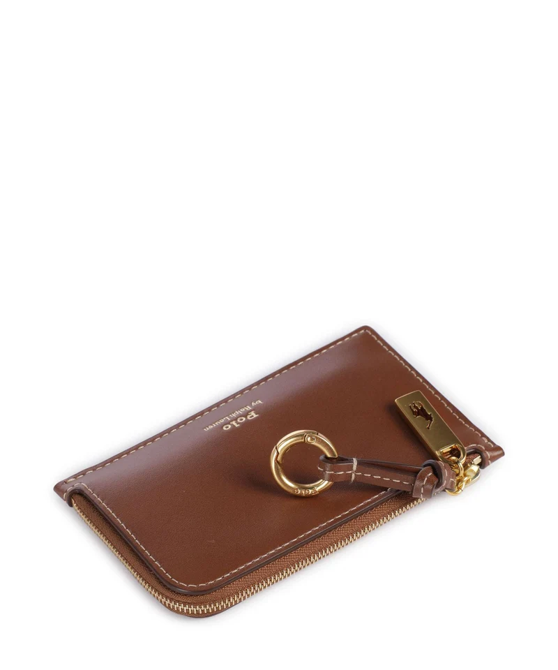 Polo Ralph Lauren ID Collection Small Étui à cartes crédit cuoio