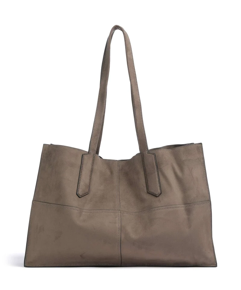 Liebeskind Amy Vegan Suede L Cabas neutral grey