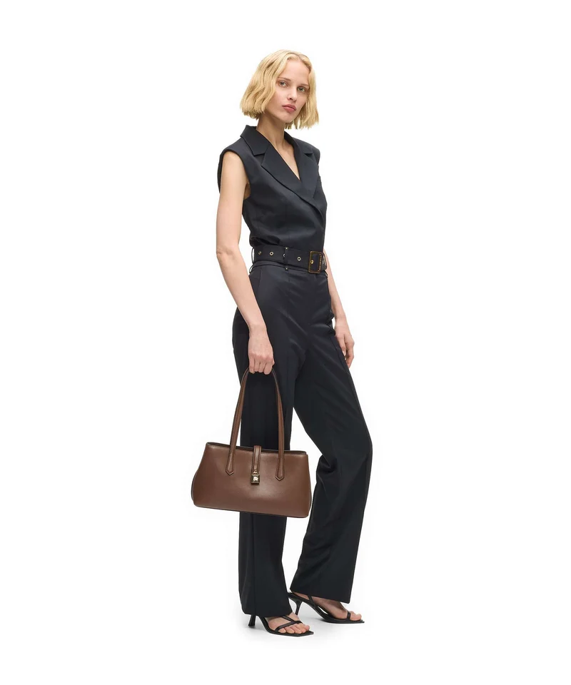Karl Lagerfeld K/Autograph Sac porté épaule dark friar brown