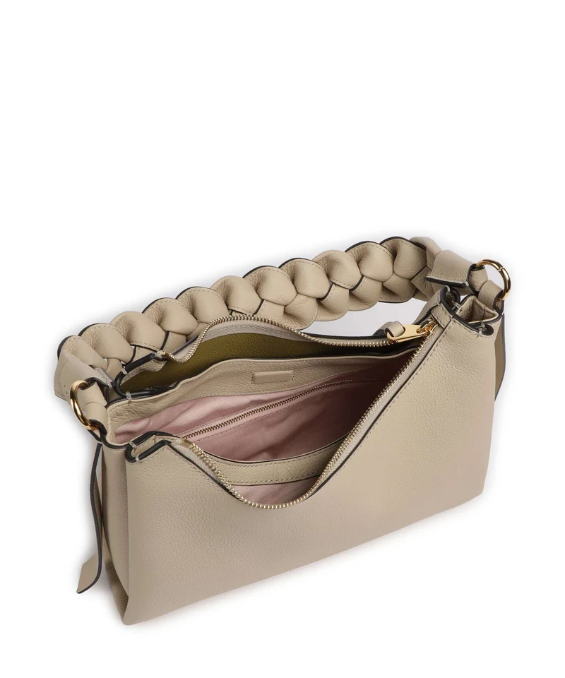 Coccinelle Boheme Grana Double Sac porté épaule sandshell/seagrass