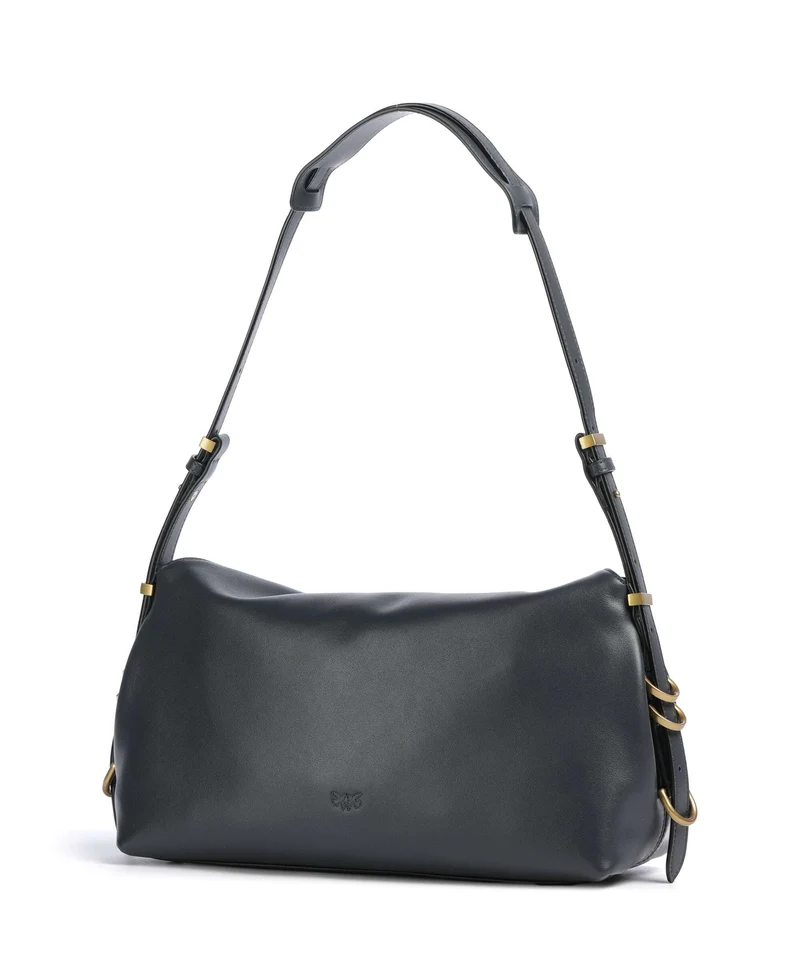 Pinko Saddle Sac porté épaule grigio asfalto/antique gold