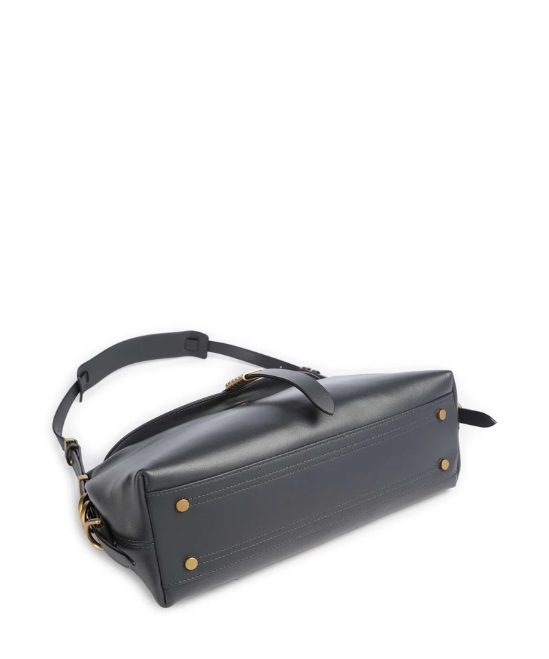 Pinko Saddle Sac porté épaule grigio asfalto/antique gold