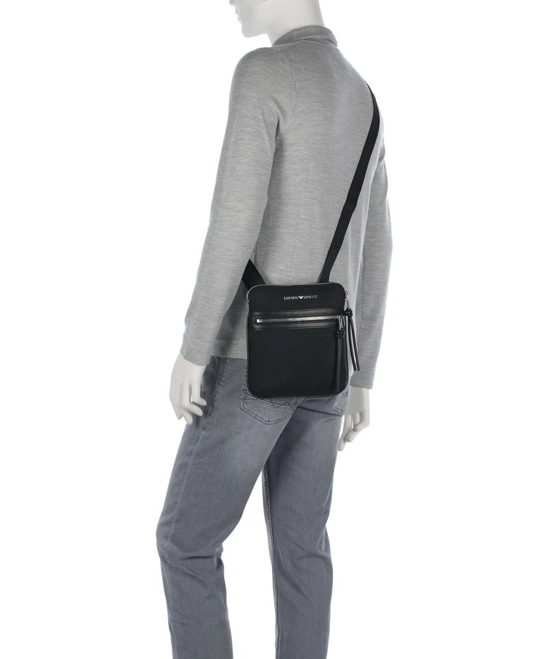Emporio Armani Monogram Sac bandoulière black beauty