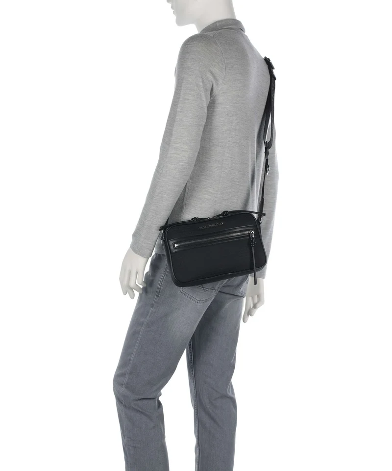 Emporio Armani Monogram Sac bandoulière black beauty