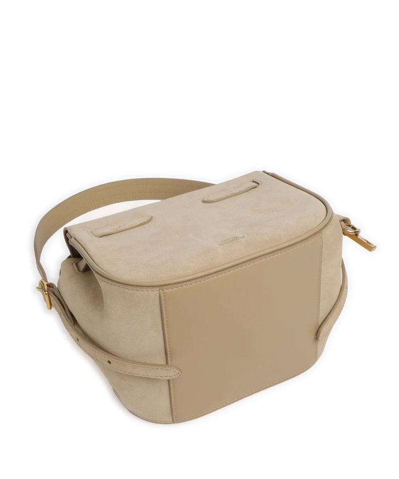 Polo Ralph Lauren ID Collection Small Sac porté épaule cashew