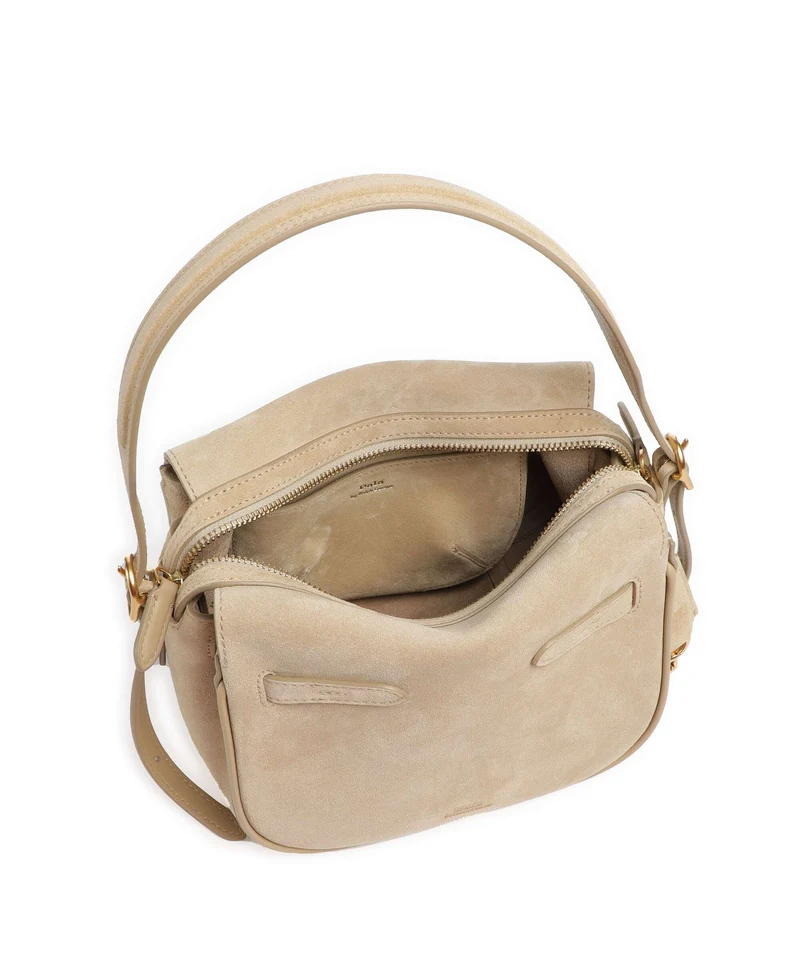 Polo Ralph Lauren ID Collection Small Sac porté épaule cashew