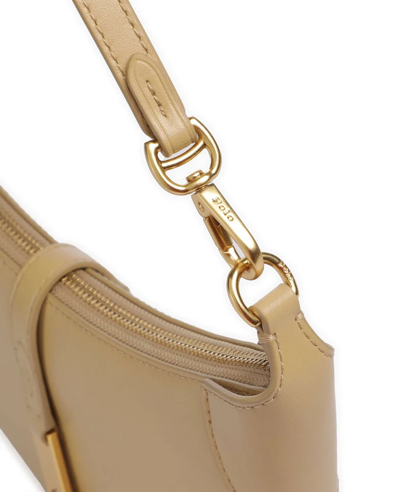 Polo Ralph Lauren ID Collection Small Sac porté épaule cashmere