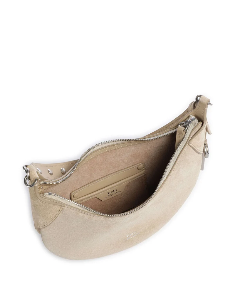 Polo Ralph Lauren ID Collection Small Sac porté épaule cashew