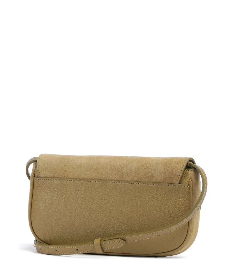 Coccinelle Mavery Suede Sac bandoulière seagrass