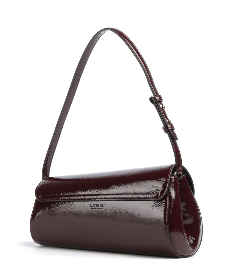 Lauren Ralph Lauren Tasha Medium Sac porté épaule dark garnet