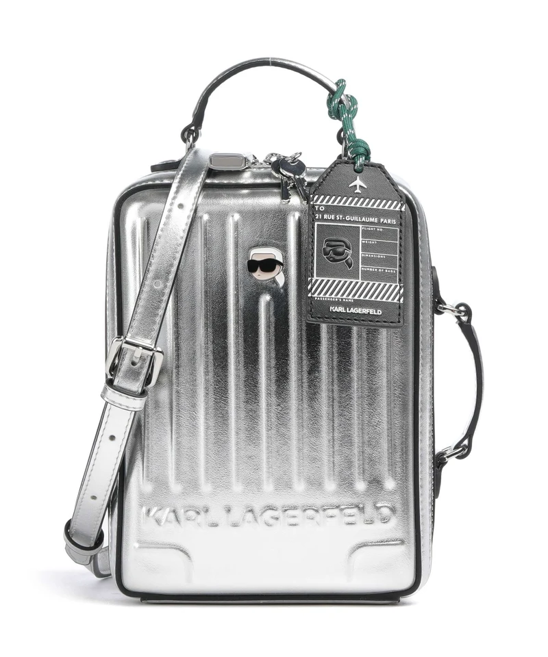 Karl Lagerfeld Ikon Sac bandoulière silver