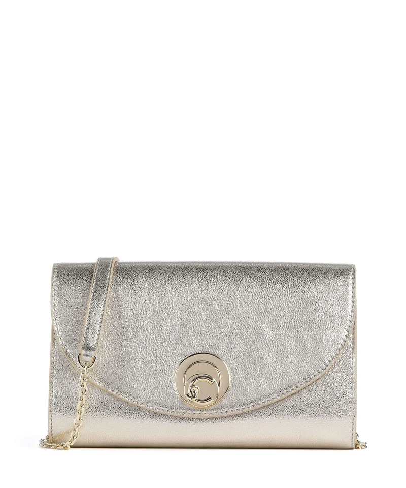 Coccinelle Nikla Smooth Sac bandoulière pale gold