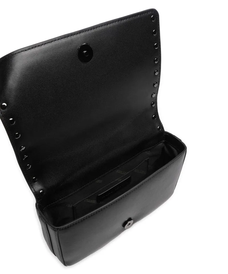 Karl Lagerfeld K/Signature 2.0 Sac porté épaule black embellishment