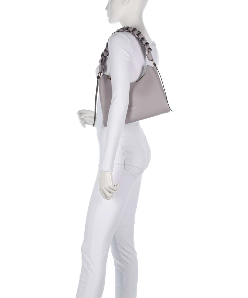 Coccinelle Boheme Grana Double Sac porté épaule oyster/pearl