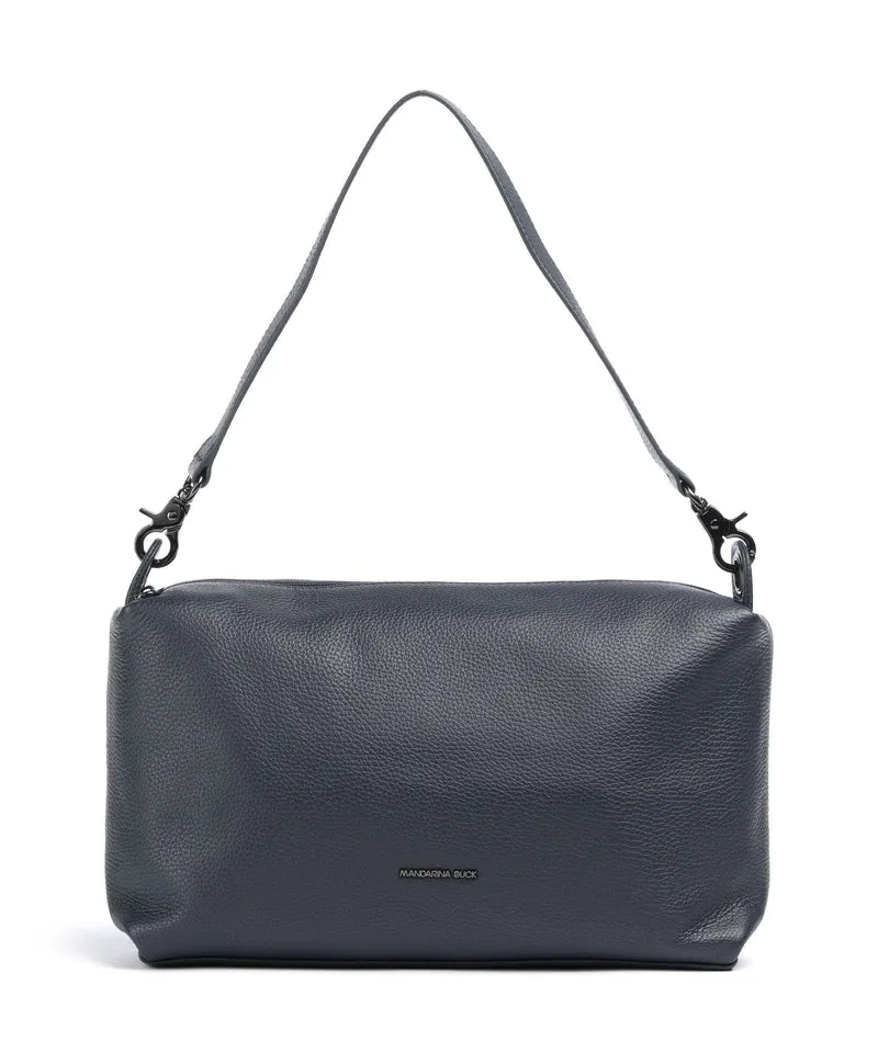 Mandarina Duck Mellow Leather Sac porté épaule dress blue