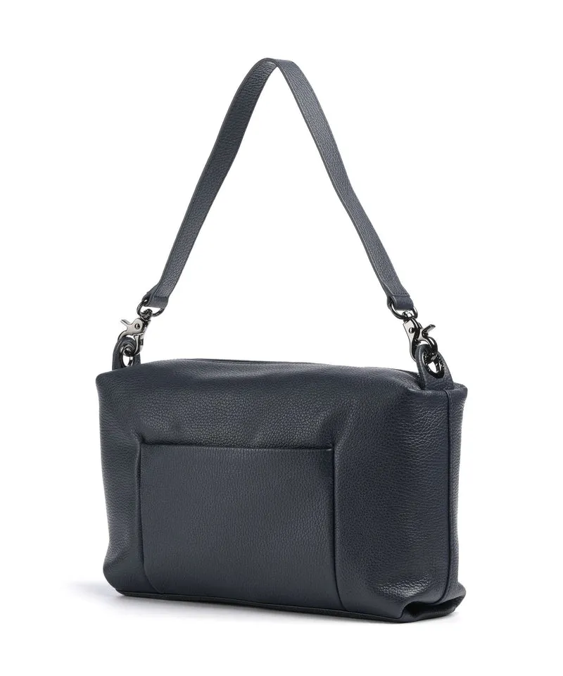 Mandarina Duck Mellow Leather Sac porté épaule dress blue