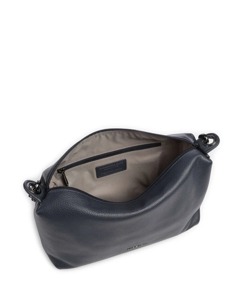 Mandarina Duck Mellow Leather Sac porté épaule dress blue
