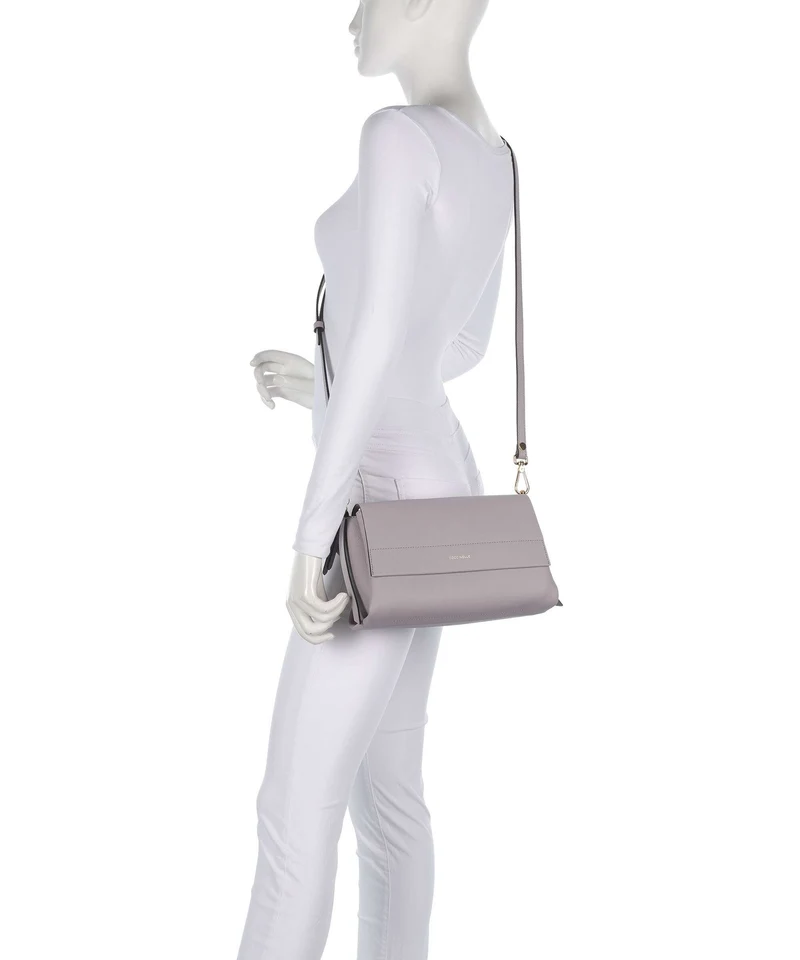 Coccinelle Boheme Grana Double Sac porté épaule oyster/pearl
