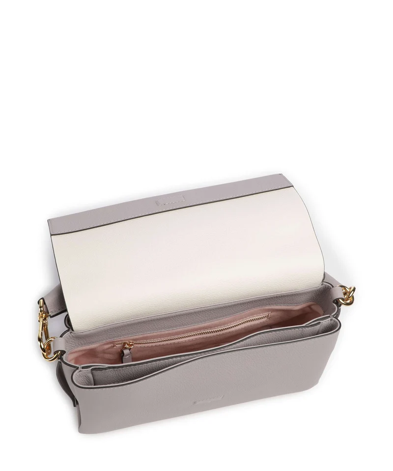 Coccinelle Boheme Grana Double Sac porté épaule oyster/pearl