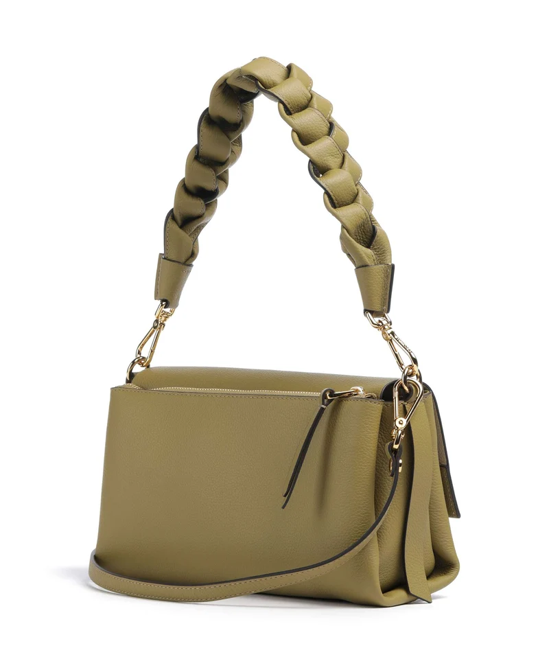 Coccinelle Boheme Grana Double Sac porté épaule seagrass/sandshell