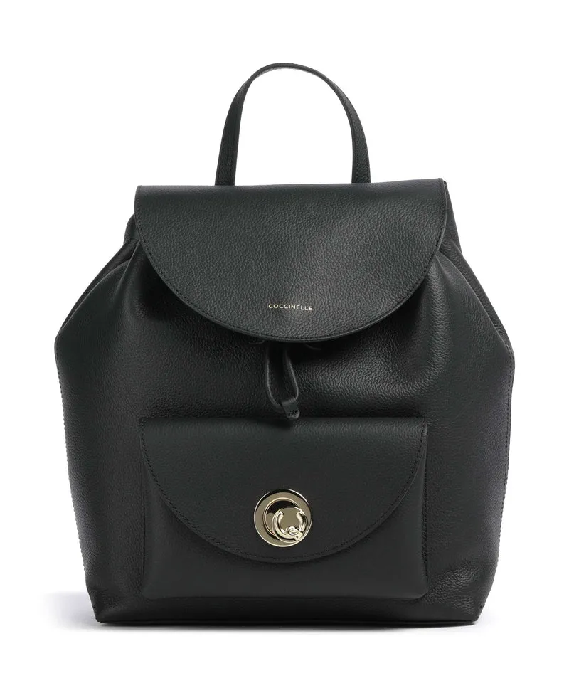 Coccinelle Nikla Sac à dos noir/cognac