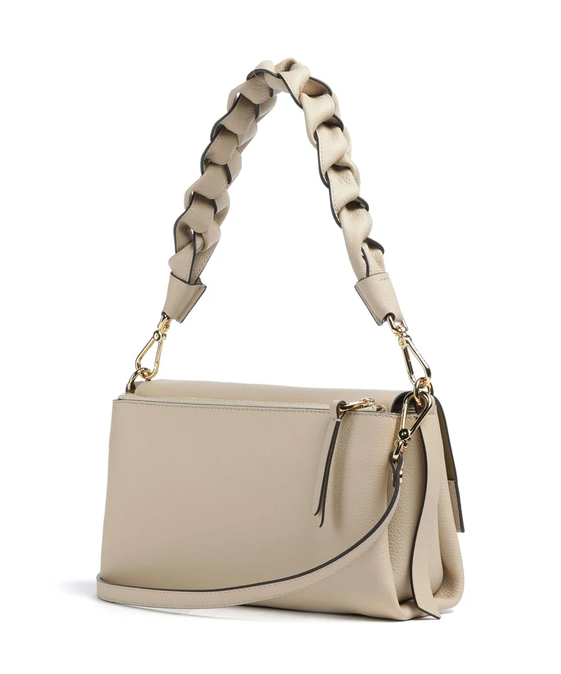 Coccinelle Boheme Grana Double Sac porté épaule sandshell/seagrass