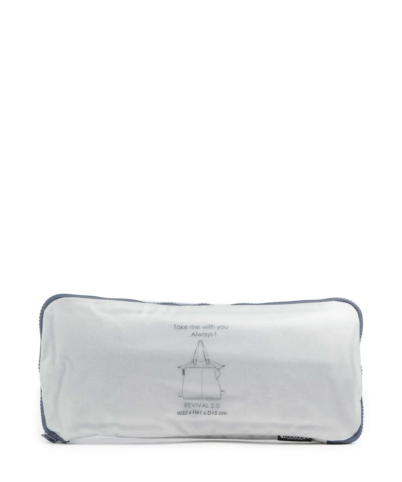 Mandarina Duck Revival 2.0 Sac à main porté dos vintage indigo