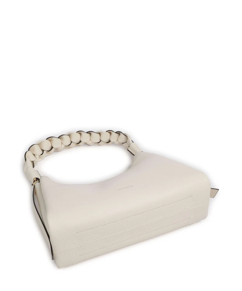 Coccinelle Boheme Grana Double Sac porté épaule pearl/cognac